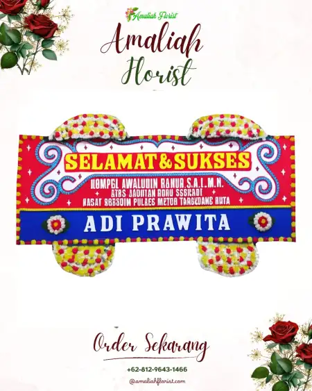 Papan Bunga Ucapan Selamat Air Itam